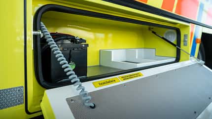 Mercedes Sprinter, Rettungswagen, Krankenwagen, Fahrtec, Sprinter City Spandau, 03/2025 Fahrtec Mercedes Sprinter Rettungswagen