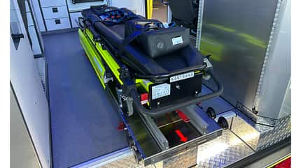 Mercedes Sprinter, Rettungswagen, Krankenwagen, Fahrtec, Sprinter City Spandau, 03/2025 Fahrtec Mercedes Sprinter Rettungswagen