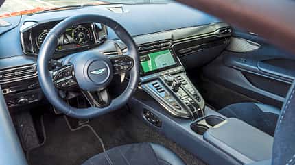 Aston Martin Vantage V8, AMS Einzeltest, spa0825 Aston Martin Vantage V8, Cockpit