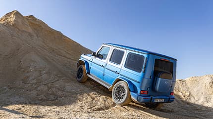 Mercedes G 580 EQ, AMS Einzeltest, ams0825 Mercedes G580 EQ