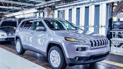 04/2025 Stellantis Jeep Werk Fabrik Belvidere Illinois