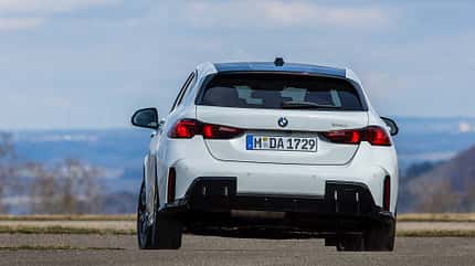 VW Golf 2.0 TDI, Audi A3 Sportback 35 TDI und BMW 120d M, AMS Vergleichstest, ams0825 BMW 120d M