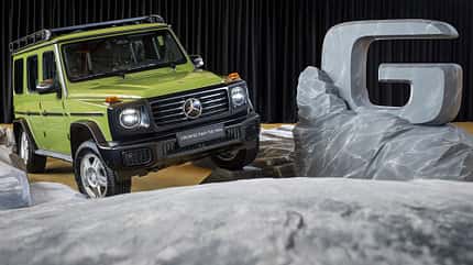 04/2025, Mercedes-Benz, G-Klasse, Sondermodell, W463, Edition, "Stronger than the 1980s" Mercedes-Benz G-Klasse W463 Edition "Stronger than the 1980s" Manufaktur Agavengrün Uni