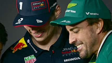Fernando Alonso & Max Verstappen - GP Saudi-Arabien 2025 Fernando Alonso & Max Verstappen - GP Saudi-Arabien 2025