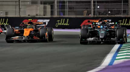 Lando Norris & George Russell - GP Saudi-Arabien 2025 Lando Norris & George Russell - GP Saudi-Arabien 2025