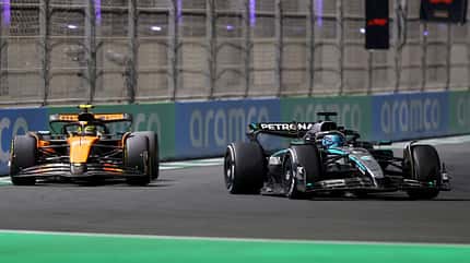 George Russell vs. Lando Norris - GP Saudi-Arabien 2025 George Russell vs. Lando Norris - GP Saudi-Arabien 2025