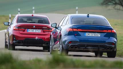 Audi S5, BMW M340i, VT, ams1025 Audi S5, BMW M340i
