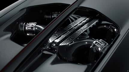 Bugatti, V16-Saugmotor, Entwicklung, Bugatti Tourbillon, 04/2025 Bugatti-V16-Saugmotor