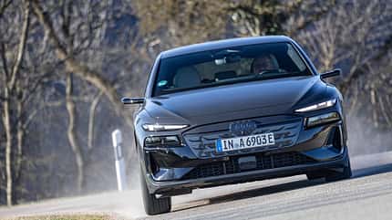 VW ID.7, Audi A6, BMW i5 und Nio ET5, AMS Vergleichstest, ams1025 Audi A6 e-tron Perfomance