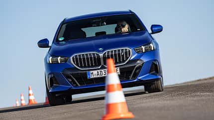VW ID.7, Audi A6, BMW i5 und Nio ET5, AMS Vergleichstest, ams1025 BMW i5 Touring xDrive40