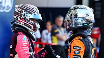 Kimi Antonelli & Lando Norris - Formel 1 - GP Miami - 3. Mai 2025 Kimi Antonelli & Lando Norris - Formel 1 - GP Miami - 3. Mai 2025