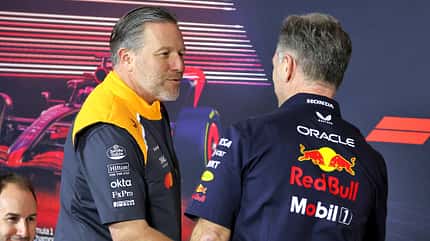 Zak Brown & Christian Horner - GP China 2025 Zak Brown & Christian Horner - GP China 2025