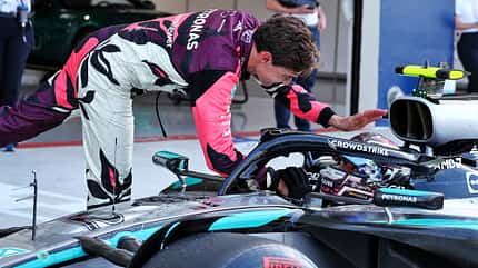 George Russell - Andrea Kimi Antonelli - Mercedes - GP Miami 2025 - Formel 1 George Russell - Andrea Kimi Antonelli - Mercedes - GP Miami 2025 - Formel 1