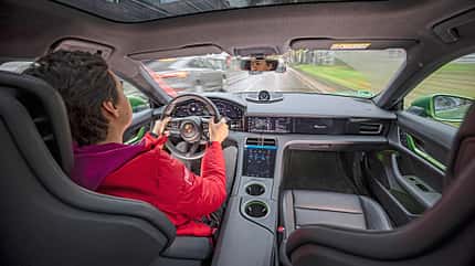 Dauertest Porsche Taycan 4 Cross Turismo, AMS Einzeltest, ams1125 Porsche Taycan 4 Cross Turismo, Cockpit