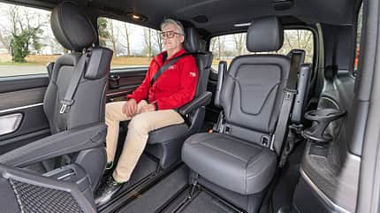 Mercedes V 300 d, Sitze