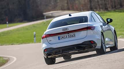Mercedes C200, Audi A5 TFSI und BMW 320i, AMS Vergleichstest, ams1125 Audi A5 TSFI