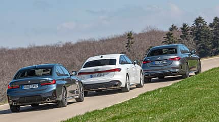 Mercedes C200, Audi A5 TFSI und BMW 320i, AMS Vergleichstest, ams1125 Mercedes C200, Audi A5 TFSI und BMW 320i