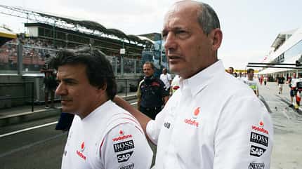 Fabrizio Borra - Ron Dennis - GP Ungarn 2007 - Budapest - Formel 1