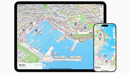 Apple Maps Update, Grand Prix Monaco, Formel 1, Monte Carlo, 05/2025 Apple Maps Update zum Grand Prix Monaco 2025