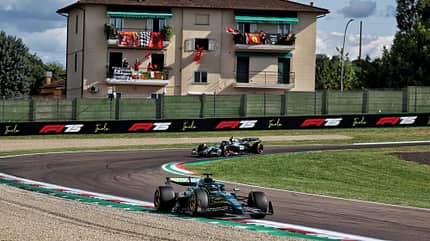 Lance Stroll - Aston Martin - Formel 1 - GP Emilia Romagna - Imola - 17. Mai 2025 Lance Stroll - Aston Martin - Formel 1 - GP Emilia Romagna - Imola - 17. Mai 2025