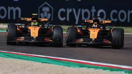Lando Norris vs. Oscar Piastri - McLaren - GP Emilia-Romagna - Imola - 2025 Lando Norris vs. Oscar Piastri - McLaren - GP Emilia-Romagna - Imola - 2025