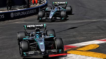 George Russell - Mercedes - GP Monaco 2025 - Monte Carlo - Formel 1 George Russell - Mercedes - GP Monaco 2025 - Monte Carlo - Formel 1