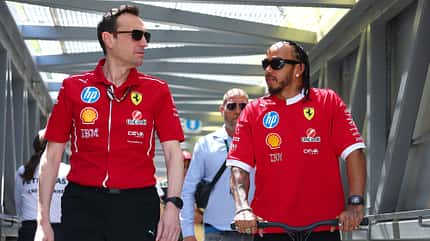 Lewis Hamilton & Riccardo Adami - Ferrari - Formel 1 - GP Monaco 2025 Lewis Hamilton & Riccardo Adami - Ferrari - Formel 1 - GP Monaco 2025