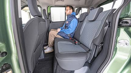 Ford Tourneo Courier, ET, as2510 Ford Tourneo Courier, Rückbank