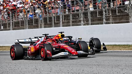 Max Verstappen - Charles Leclerc - Formel 1 - GP Spanien - Barcelona - 1. Juni 2025 Max Verstappen - Charles Leclerc - Formel 1 - GP Spanien - Barcelona - 1. Juni 2025