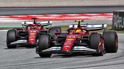Lewis Hamilton & Charles Leclerc - Ferrari - Formel 1 - GP Spanien 2025 Lewis Hamilton & Charles Leclerc - Ferrari - Formel 1 - GP Spanien 2025