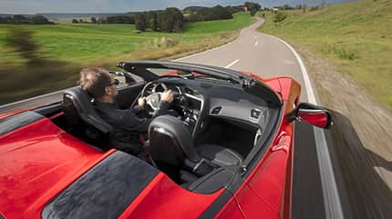 Corvette C7 Cabrio, Cockpit
