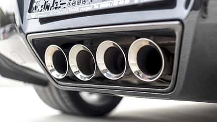 Corvette C7 Coupé, Auspuff