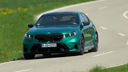 Porsche Panamera Turbo S E-Hybrid und BMW M5, AMS Vergleichstest, ams1325 BMW M5