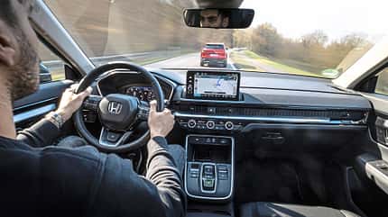 Renault Espace und Honda CR-V, AMS Vergleichstest, ams1325 Honda CR-V, Cockpit