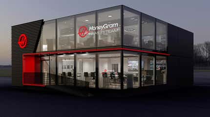 Haas - Formel 1 -Motorhome 2025 Haas - Formel 1 -Motorhome 2025