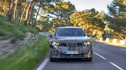 BMW iX3 Prototyp, AMS Einzeltest BMW iX3