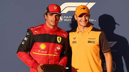 Alex Palou & Carlos Sainz - GP USA 2022 Alex Palou & Carlos Sainz - GP USA 2022