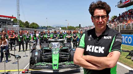 Mattia Binotto - Sauber - GP Spanien 2025 Mattia Binotto - Sauber - GP Spanien 2025