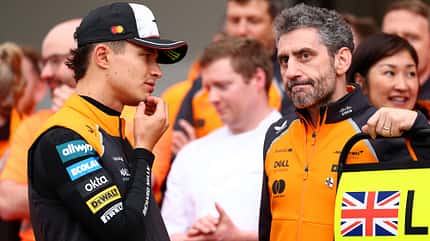 Lando Norris - Andrea Stella - McLaren  - Formel 1 - Saison 2025