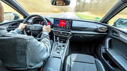 Cupra Leon ST Dauertest, AMS Einzeltest, ams1425 Cupra Leon ST, Cockpit