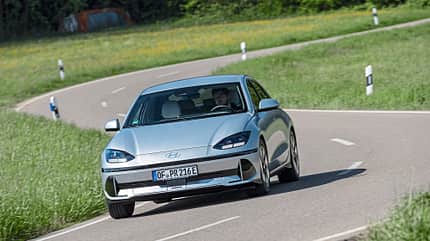 VW ID.7, Hyundai Ioniq 6, BYD Seal und Xpeng P7, AMS Vergleichstest, ams1425 Hyundai Ioniq 6