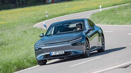 VW ID.7, Hyundai Ioniq 6, BYD Seal und Xpeng P7, AMS Vergleichstest, ams1425 Xpeng P7