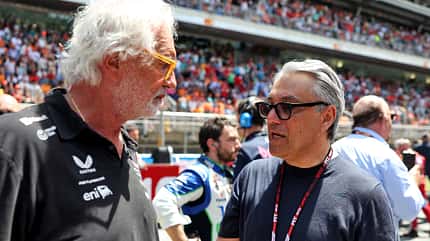 Luca de Meo & Flavio Briatore - GP Spanien 2025 Luca de Meo & Flavio Briatore - GP Spanien 2025