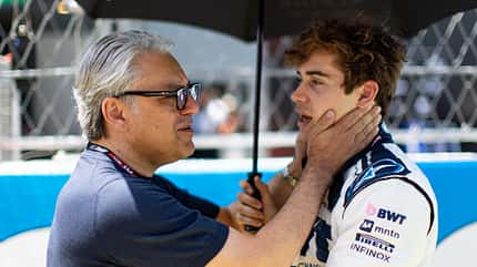 Luca de Meo & Franco Colapinto - GP Spanien 2025 Luca de Meo & Franco Colapinto - GP Spanien 2025