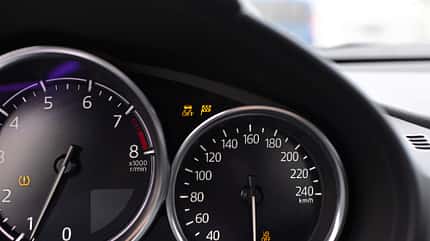 Mazda MX-5 RF Skyactiv-G 184 Homura, AMS Supertest, spa0725 Mazda MX-5 RF Skyactiv-G 184 Homura, Digitalinstrumente