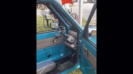 schmalster Fiat Panda der Welt, Andrea Marazzi, 06/2025 schmalster Fiat Panda der Welt