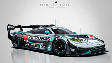 Mercedes Le Mans Hypercar Concept - Sean Bull Design Mercedes Le Mans Hypercar Concept - Sean Bull Design