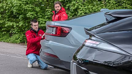 Polestar 2, DT, ams1525 Polestar 2, Heck