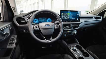 Ford Kuga, Nissan X-Trail und Honda CR-V, AMS Vergleichstest, ams1525 Ford Kuga, Cockpit