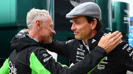 Jonathan Wheatley & Toto Wolff - Sauber - GP England 2025 - Silverstone - Formel 1 Jonathan Wheatley & Toto Wolff - Sauber - GP England 2025 - Silverstone - Formel 1